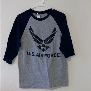 Air force 3/4 Sleeve Long Sleeve
